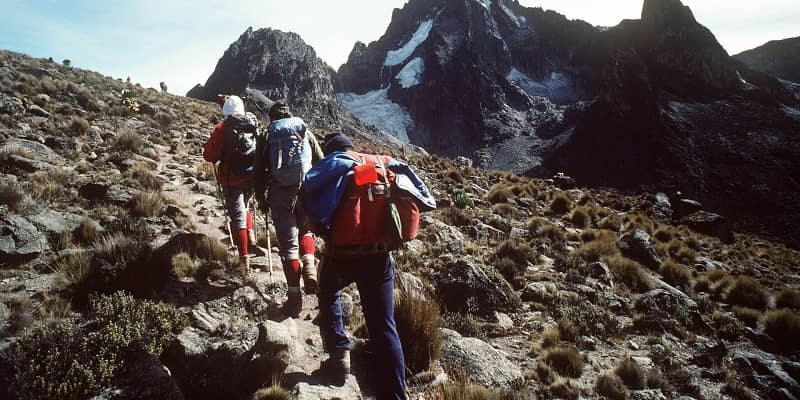 CLIMBING/HIKING MOUNT KENYA